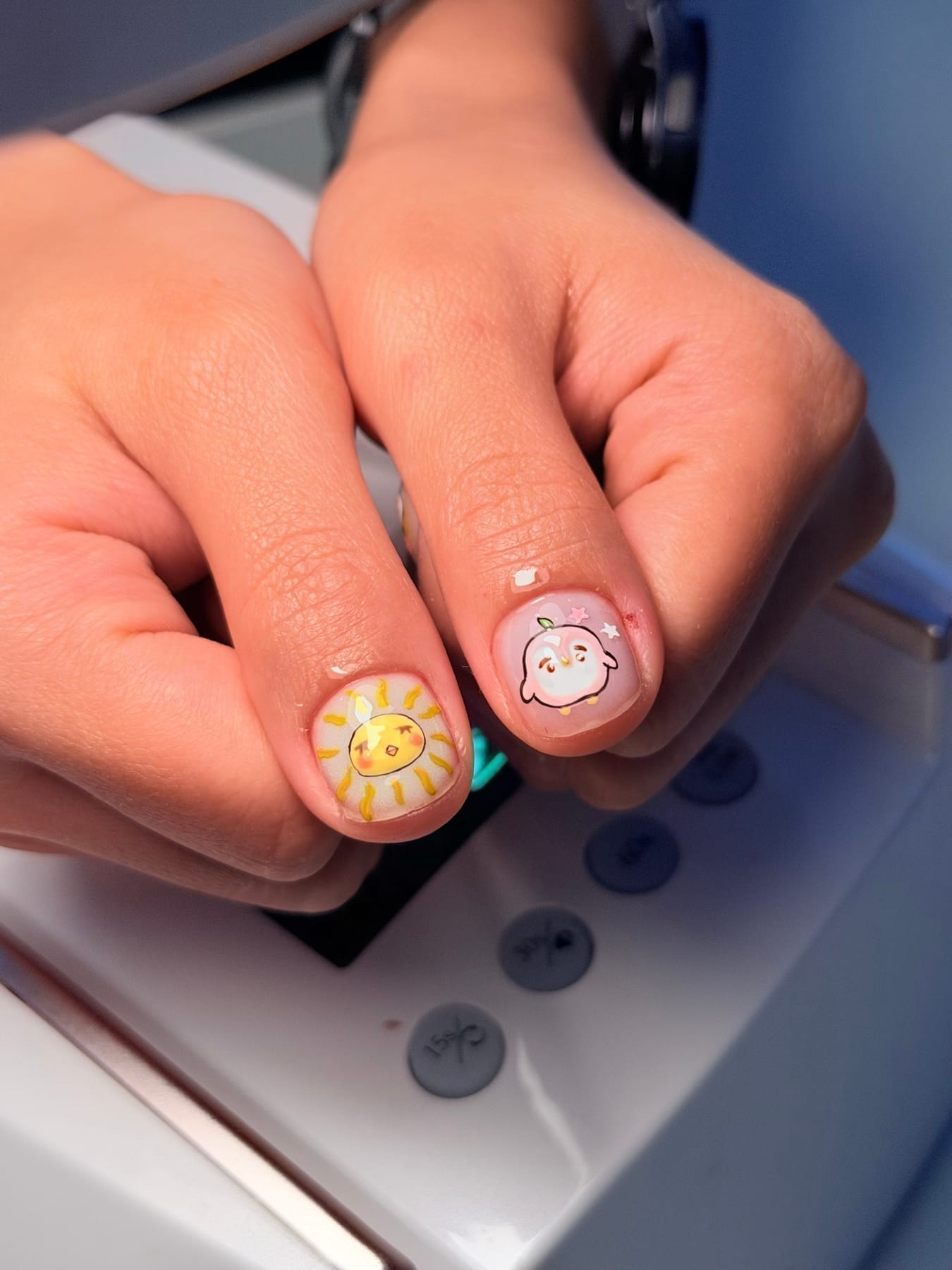 Structured Russian manicure