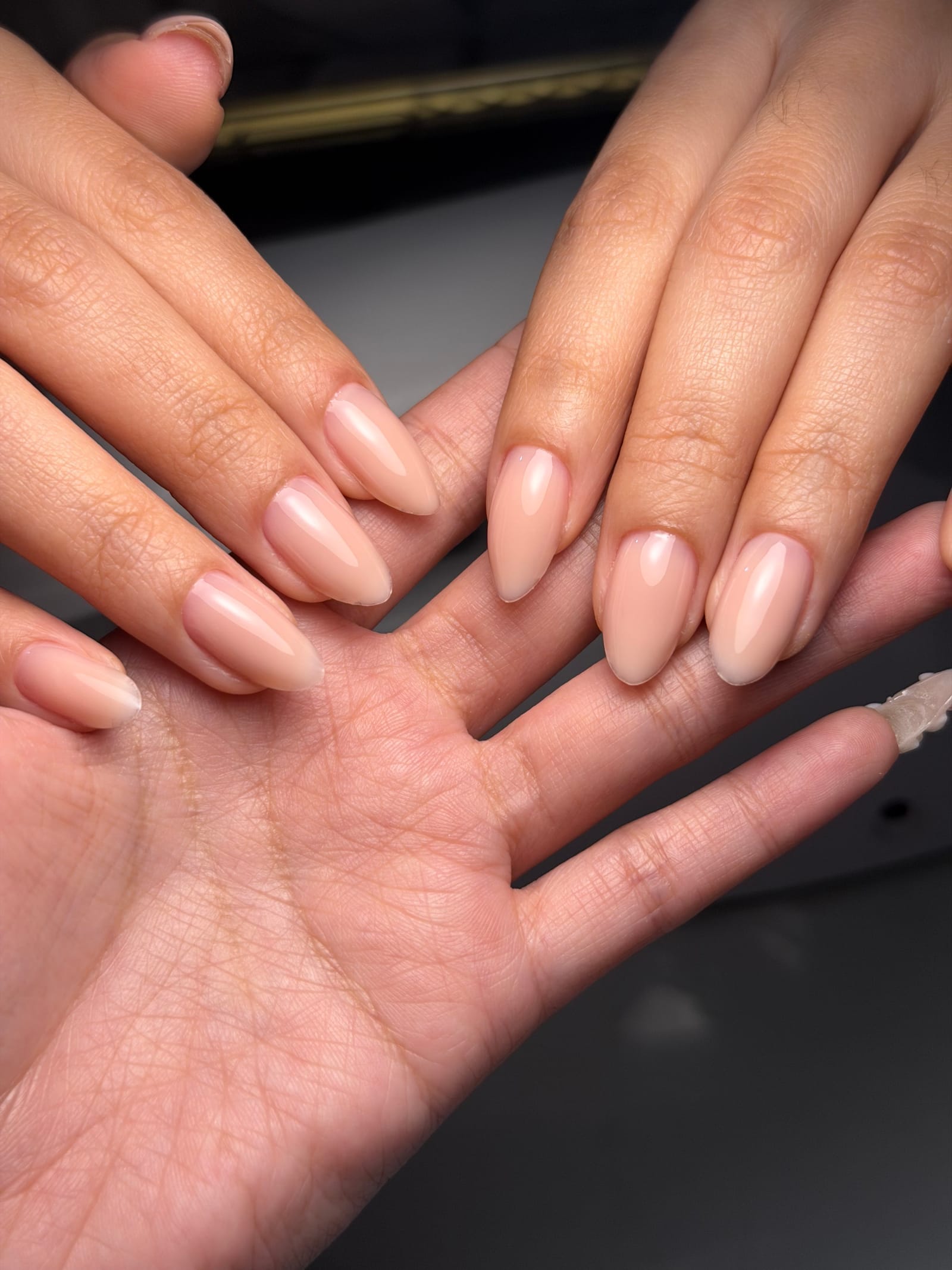 Gel nail detail