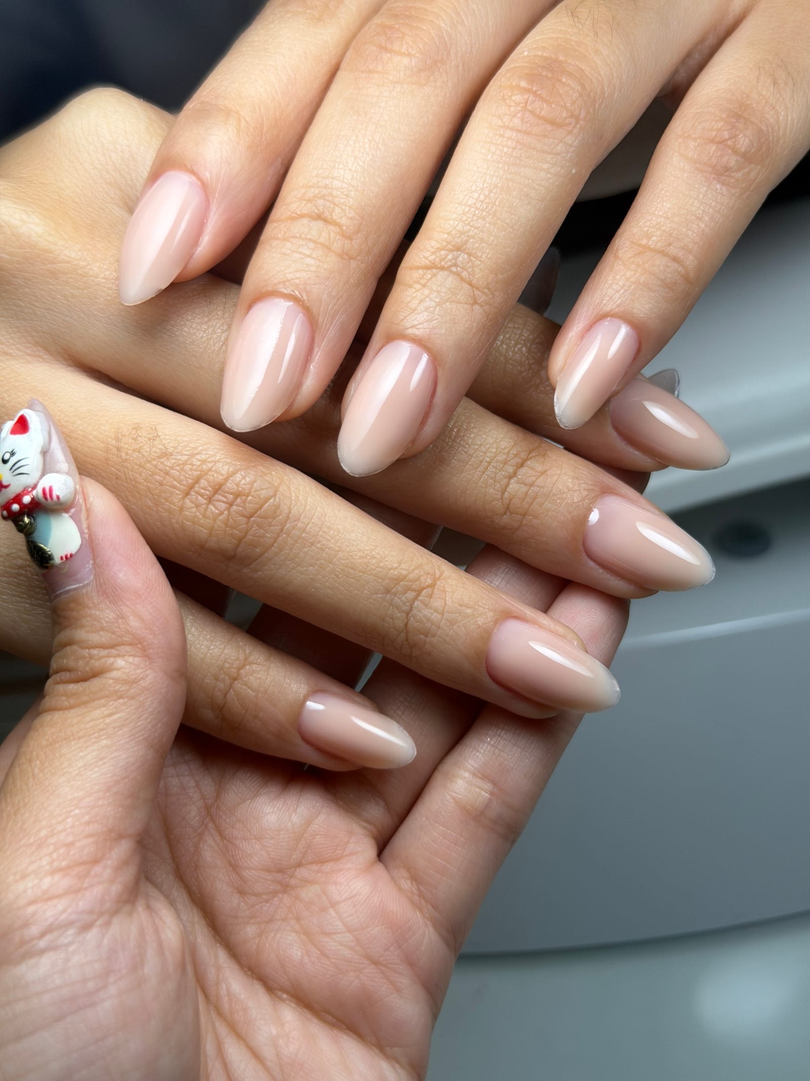 Gel nail detail